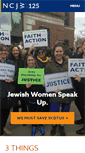 Mobile Screenshot of ncjw.org